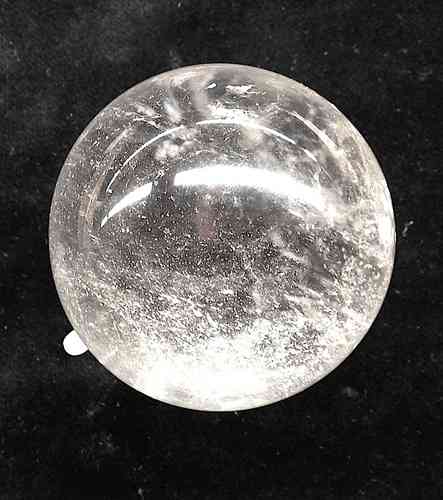 Bergkristallkugel Transparenz sehr gut - Durchmesser 52 mm