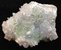 Fluorit-Stufe mit Bergkristall 394 g